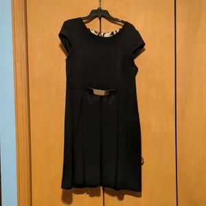 Black cocktail dress